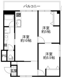 大宮マンションの物件間取画像